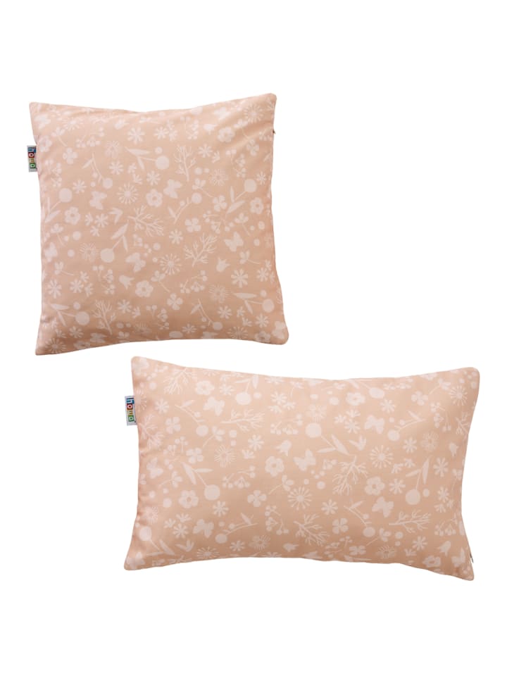 howa 2er Set Kissenbezug „flowers“ aus Baumwolle günstig kaufen onesize