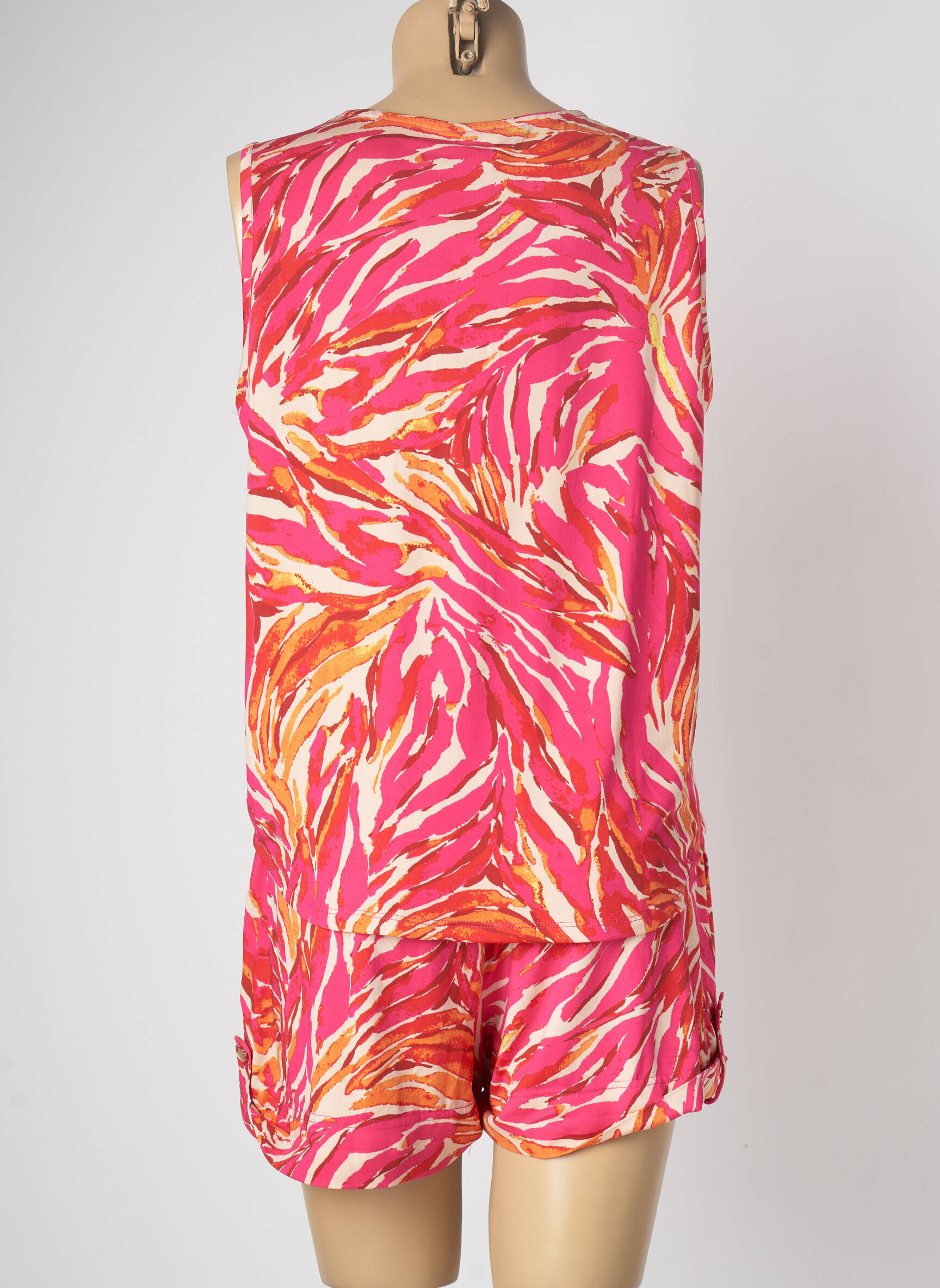 K Design Combi Shorts Femme couleur rose