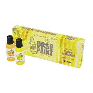 Scale 75 - Drop & Paint - Yellow Submarine (8x17ml)