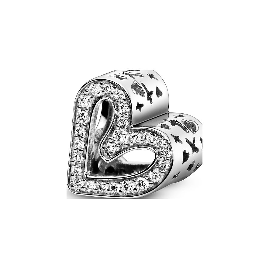 Pandora Charm Moments Funkelndes Freihand-Herz