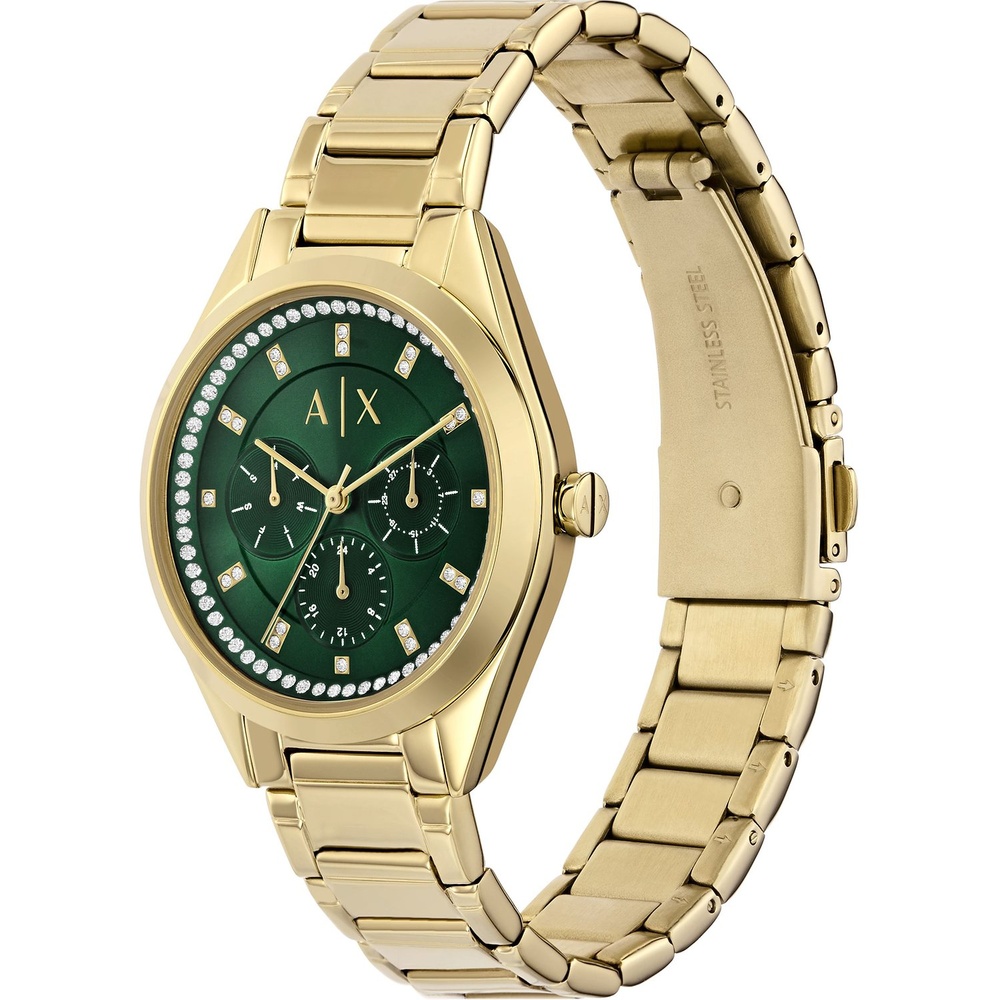 Armani Exchange Montre pour femme Acier inoxydable Montre