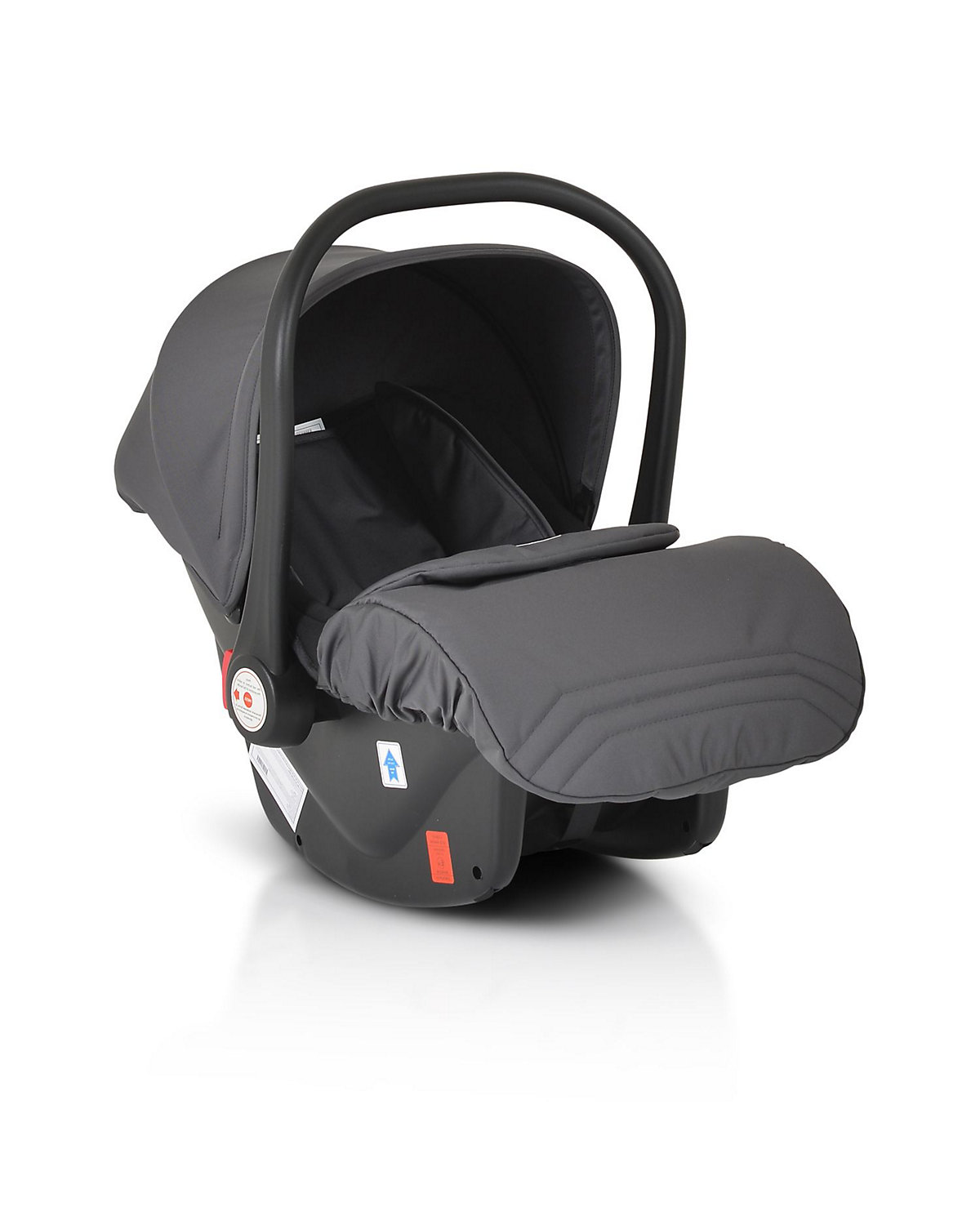 Babyschale Thira Gruppe 0+ (0 - 13 kg) Fußabdeckung 5-Punkt-Gurt Sonnendach Kindersitze