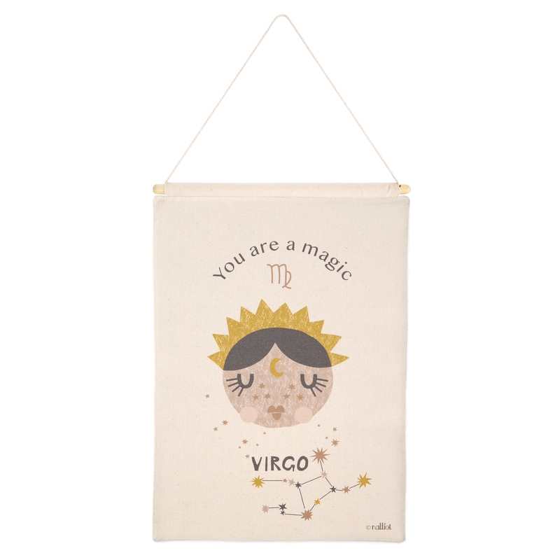 Déco murale zodiaque signe vierge LITTLE VIRGO