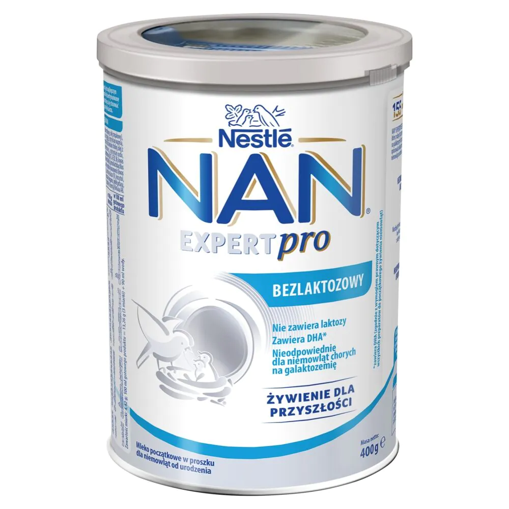 Γάλα για βρέφη Nestle Nan Expert χωρίς λακτόζη