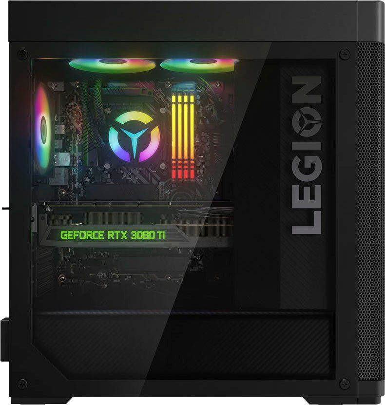 Lenovo Legion T7 34IAZ7 Gaming-PC (Intel® Core i7 12700KF, GeForce RTX 3080, 32 GB RAM, 2000 GB SSD, Wasserkühlung)