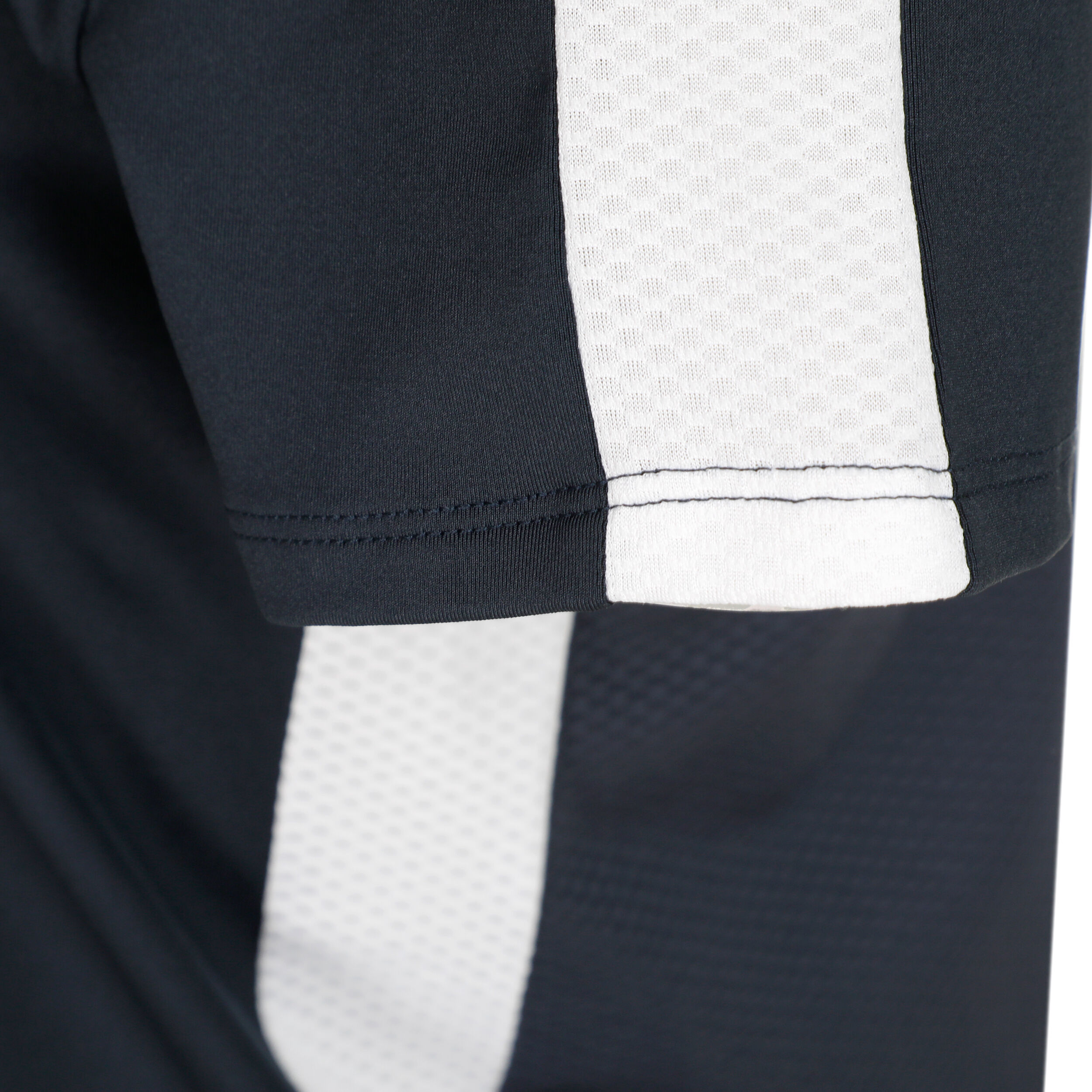 Tie-Break T-Shirt Damen - Dunkelblau, Weiß
