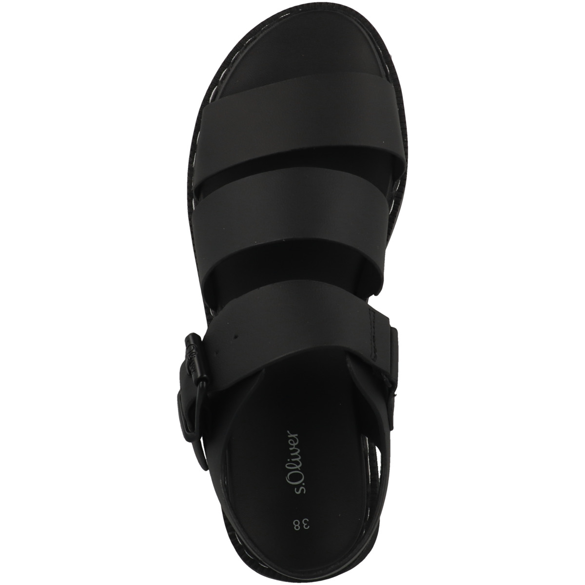 s.Oliver 5-28202-20 Sandale schwarz