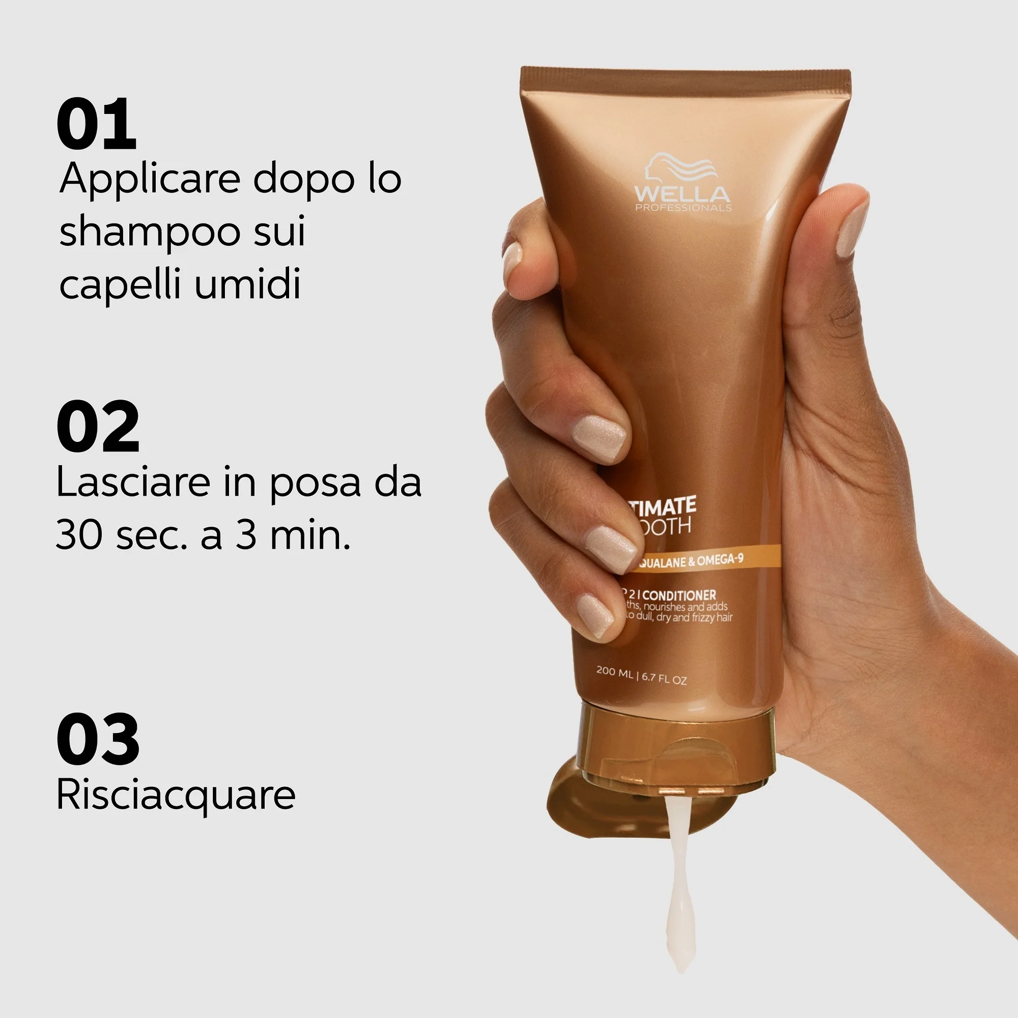 Balsam Ultimate Smooth - Balsam de păr netezitor, Balsam de păr hrănitor