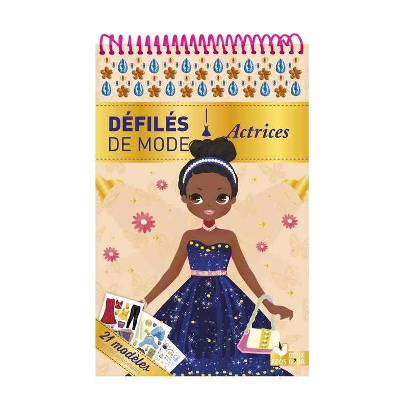 Livre Actrices bloc à spirale - Deux Coqs d’Or