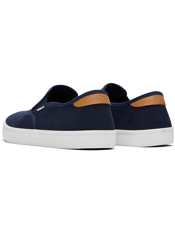 TOMS Slipper in Dunkelblau günstig kaufen