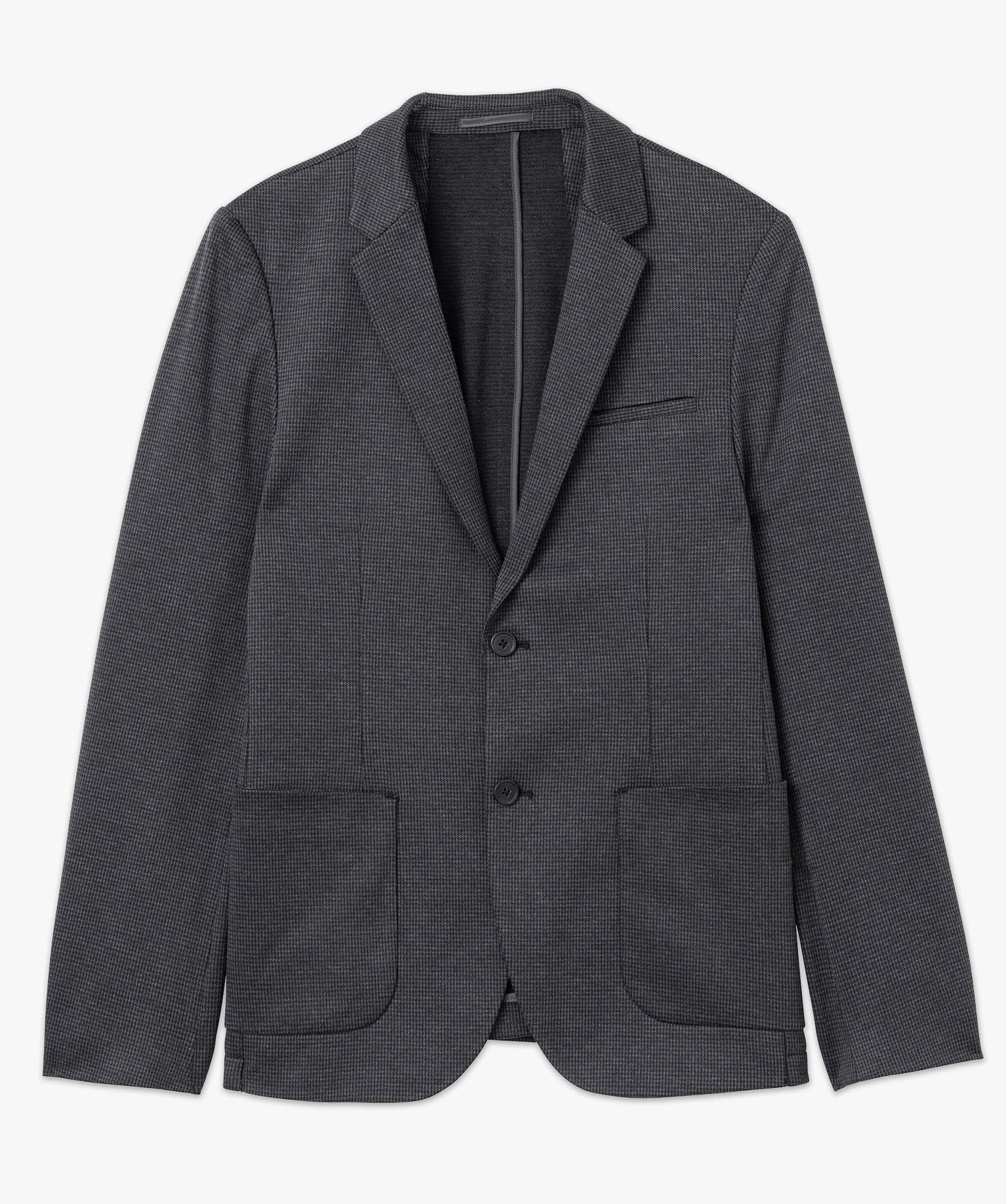 Veste de costume homme à motif pied de poule carreaux | GEMO