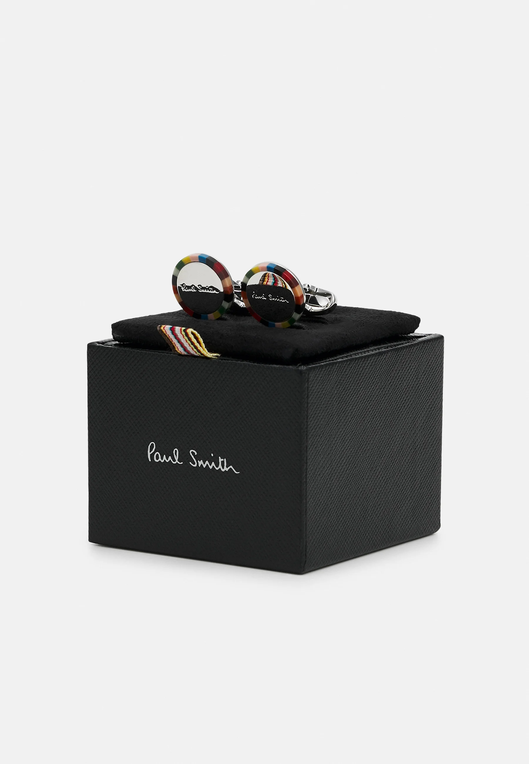 Gemelos Paul Smith con borde de firma unisex - Gemelos