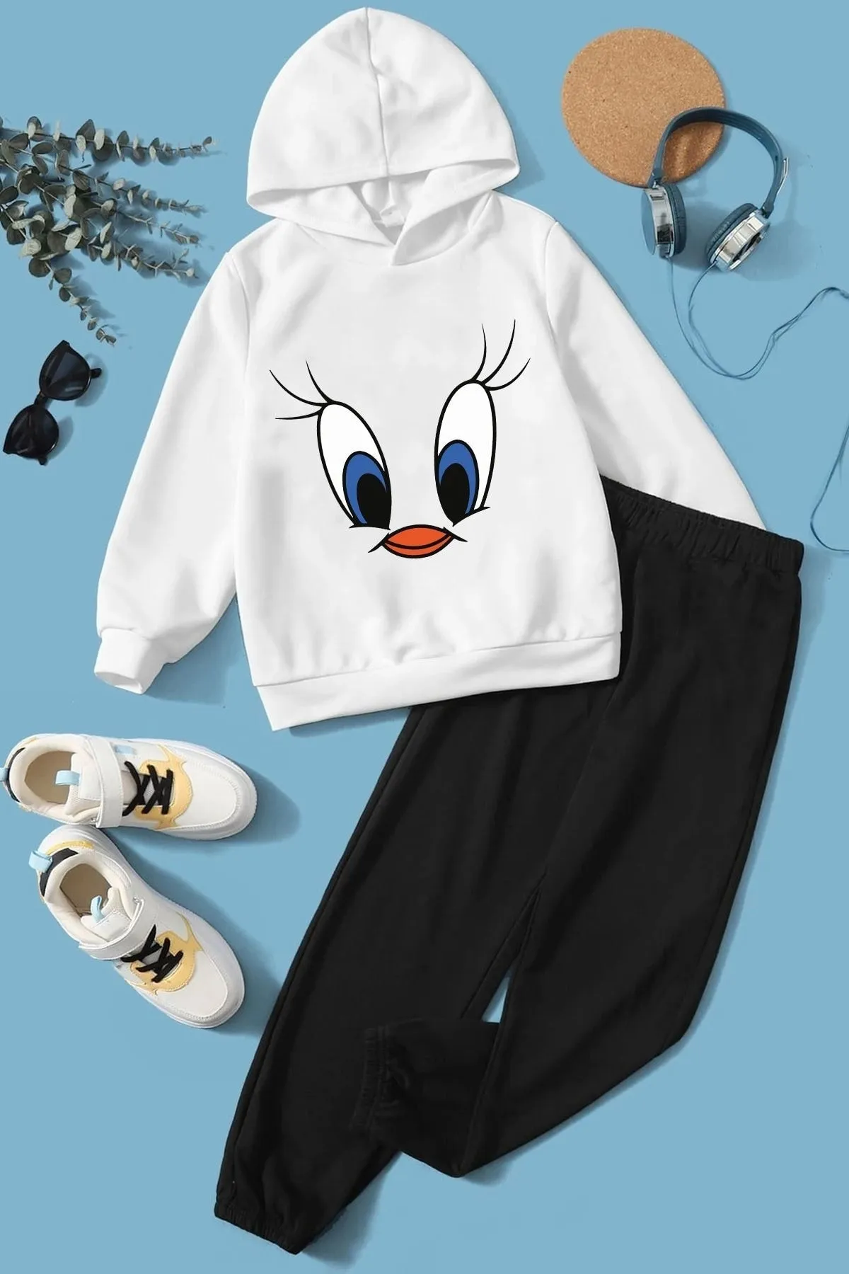 uyguntarz  Tweety-Trainingsanzug-Set für Kinder