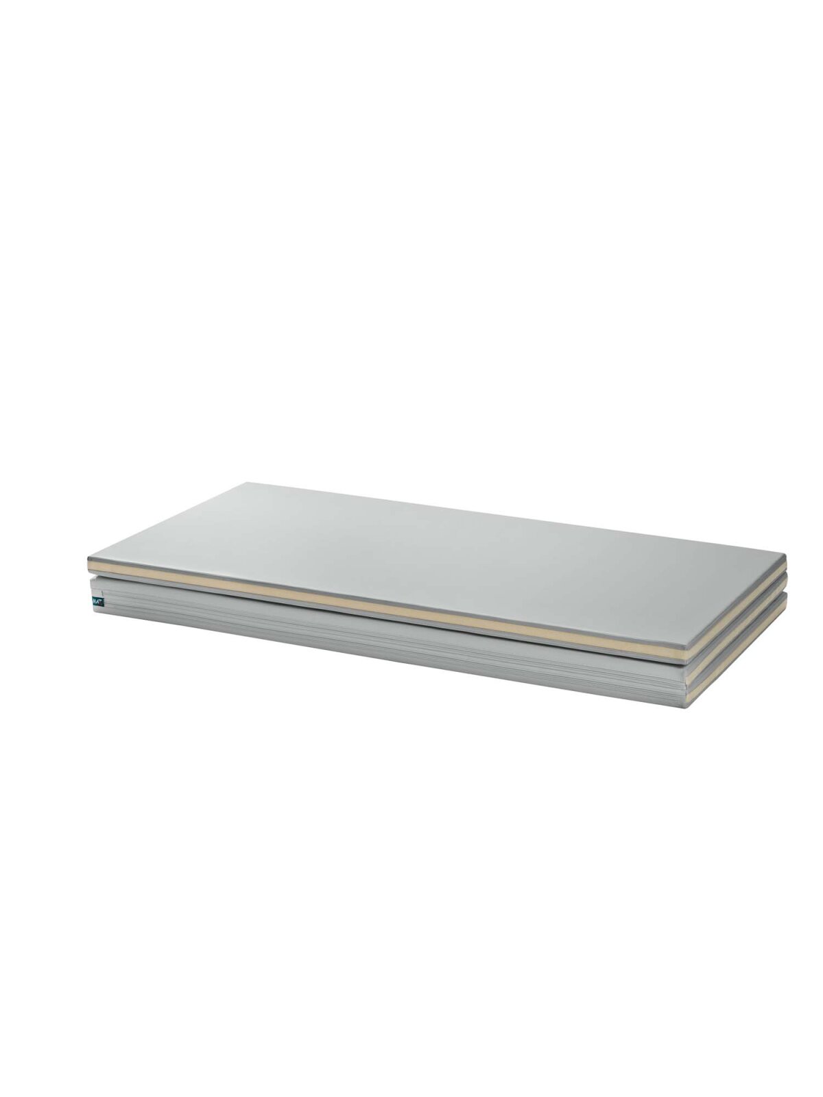 Spielmatte Boogey, 2fach gefaltet, grau  210x140cm