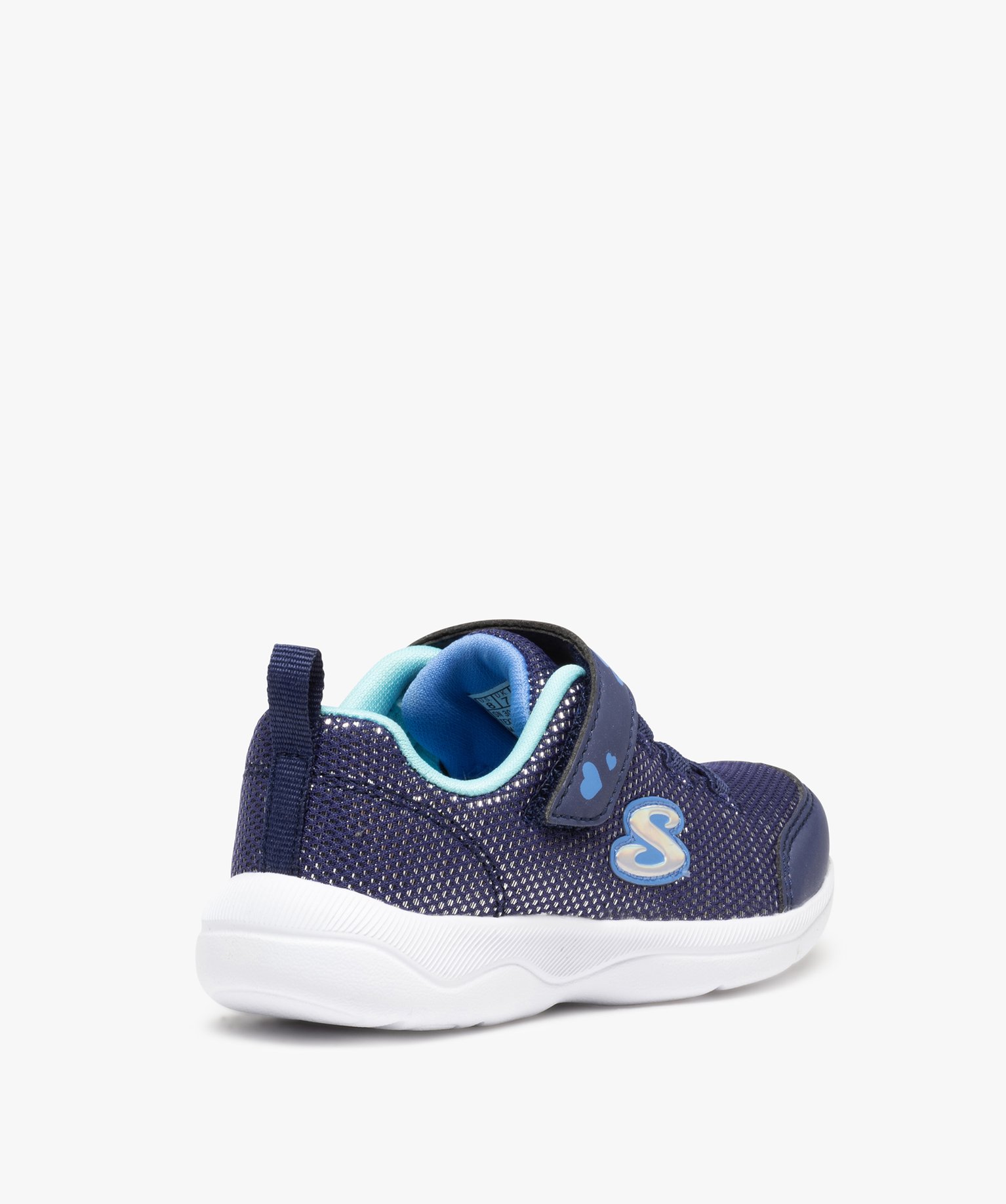 Baskets fille effet pailleté - Sketchers marine | GEMO