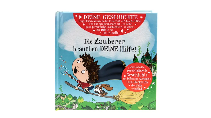 H&H Märchenbuch Zauberer Blanko