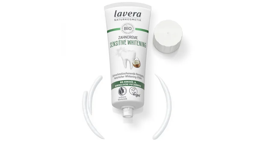 lavera Zahncreme Sensitive Whitening 75 ml