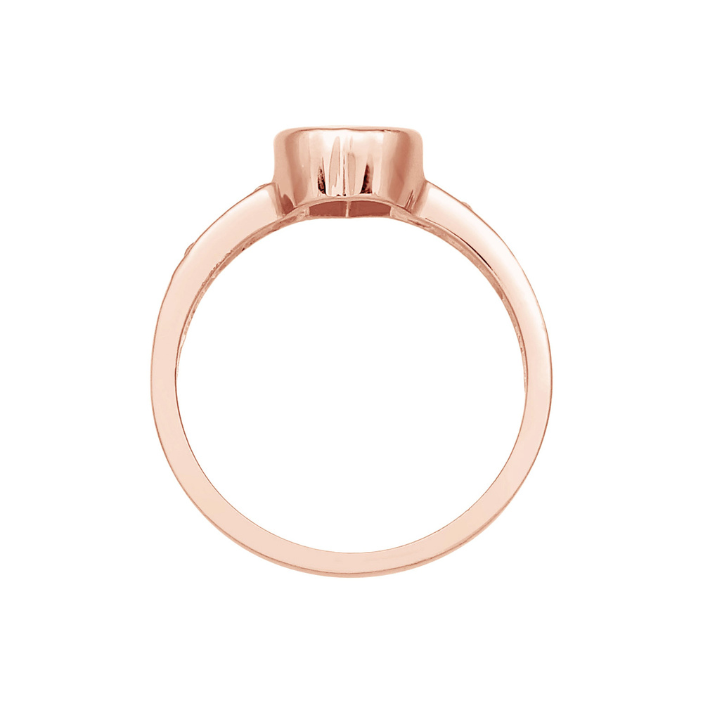 Elli Elli Bague Femmes Coeur Symbole Fiançailles avec Cristaux de Zirconium en Argent  Bague