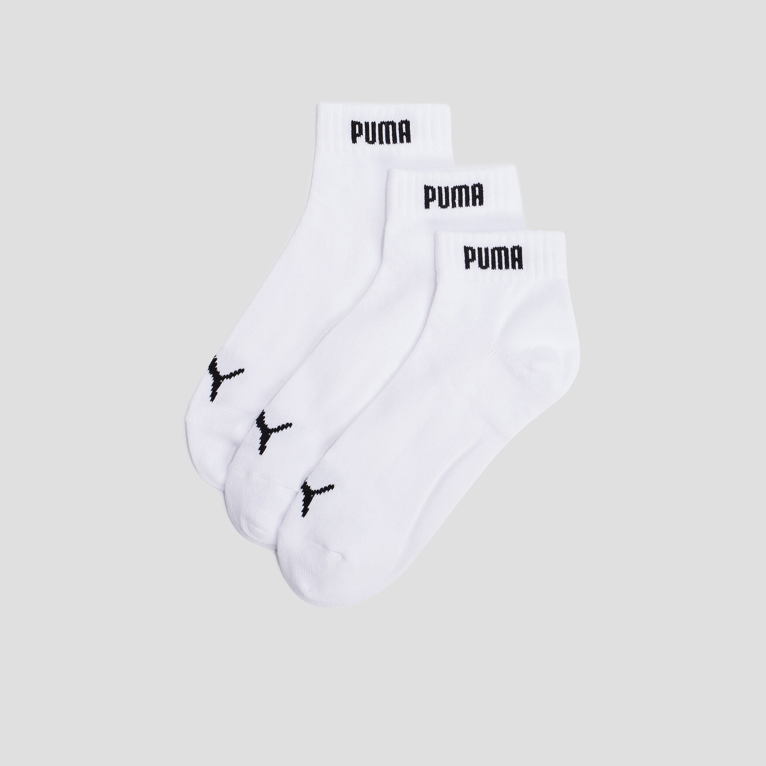 Lot 3 paires de chaussettes PUMA blanc homme | La Halle
