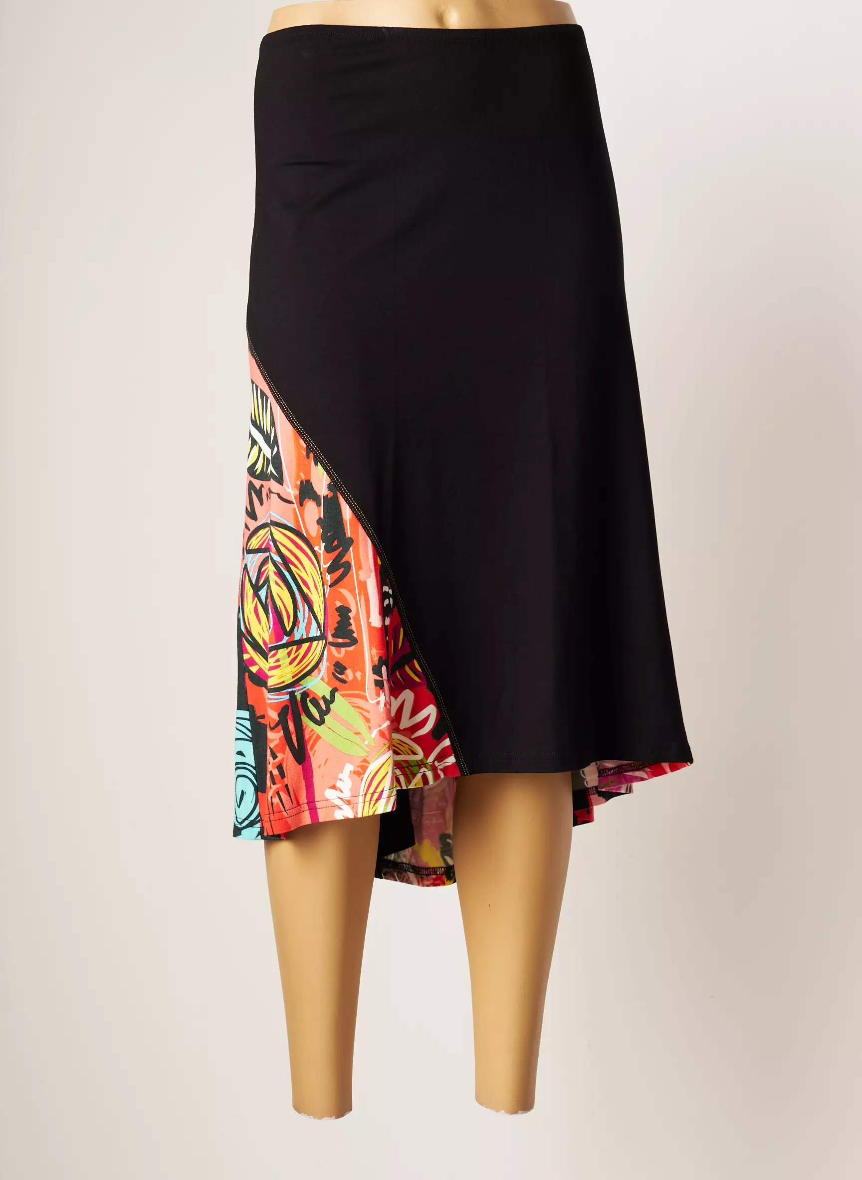 Francoise F Jupes Mi Longues Femme couleur noir
