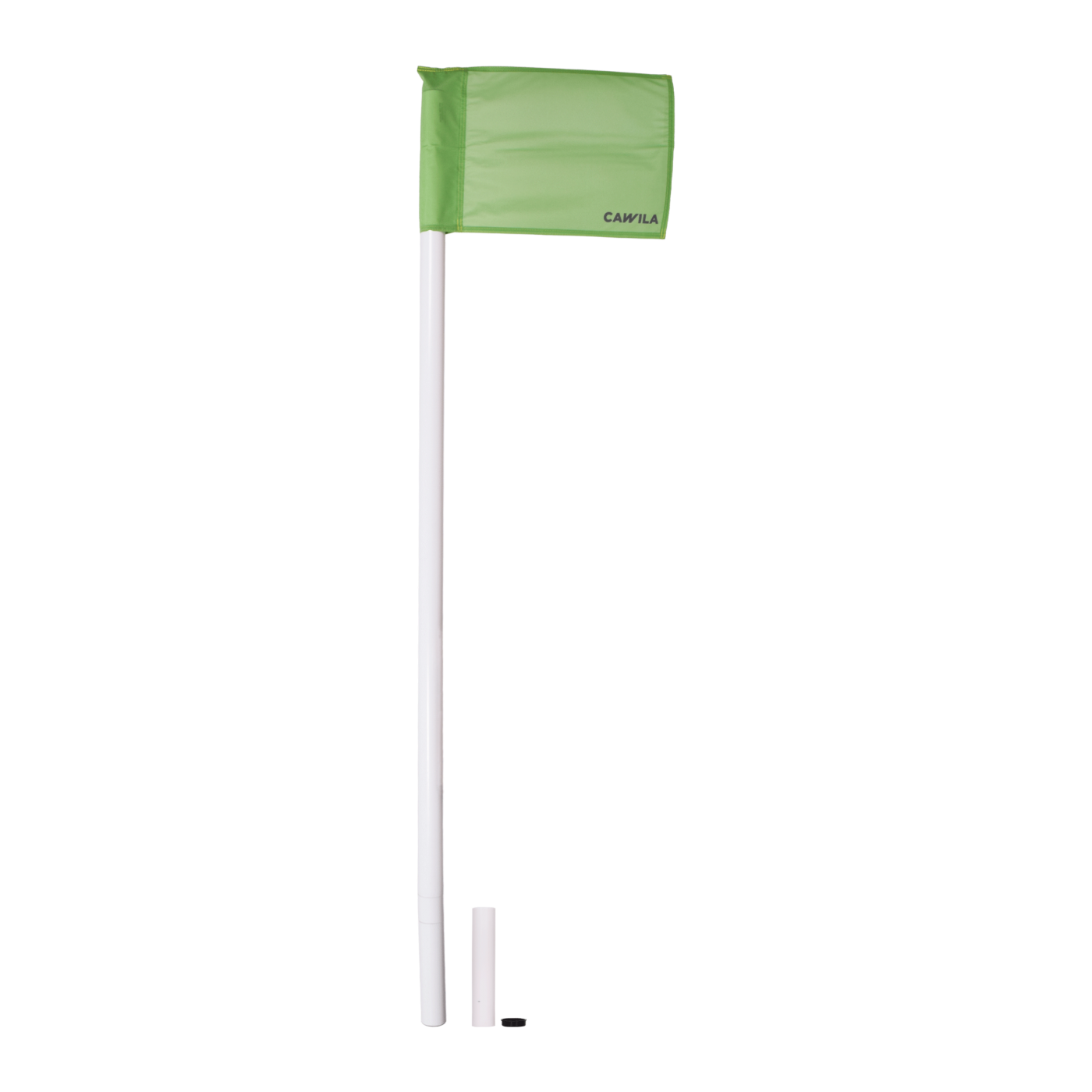Cawila Eckstange mit Knickelement 185cm | 55mm Weiß