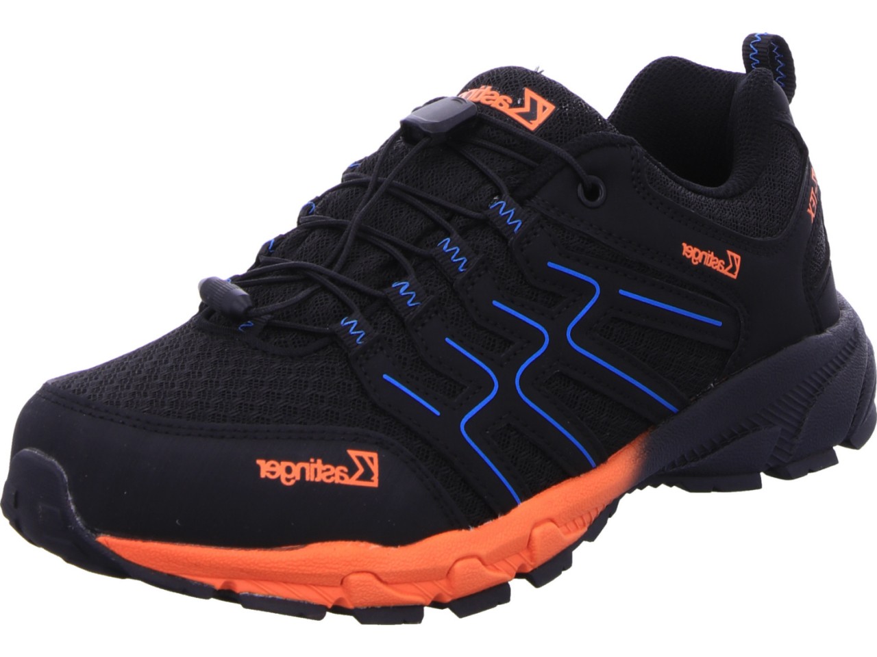 LEMIPAN Freizeit Schnürer schwarz Trailrunner