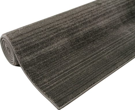 Teppich Elrik, andas, rechteckig, Höhe: 18 mm, weich, mit dezenten Streifen, meliert, flach, pflegeleicht, elegant