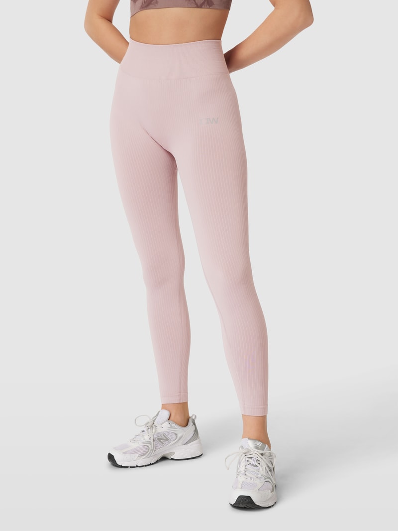 Leggings in Ripp-Optik Modell 'Ribbed Define Seamless' in mauve