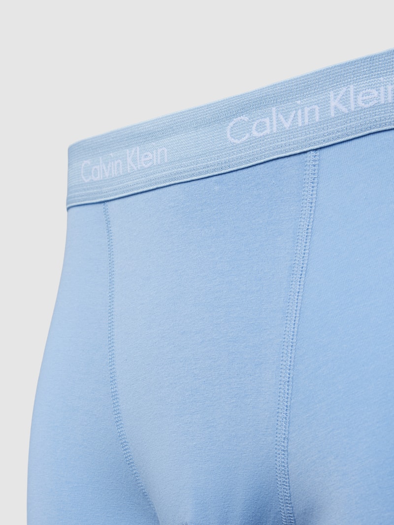 Trunks mit Label-Stitching im 5er-Pack in petrol