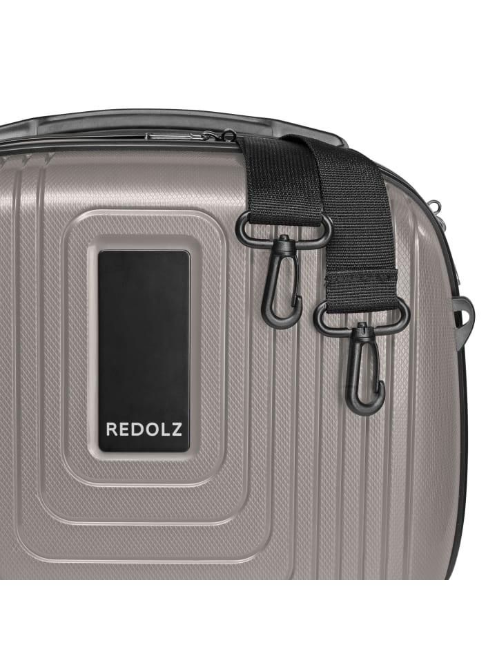 Redolz Essentials 14 Beautycase 34 cm in coffee grey metallic günstig kaufen onesize