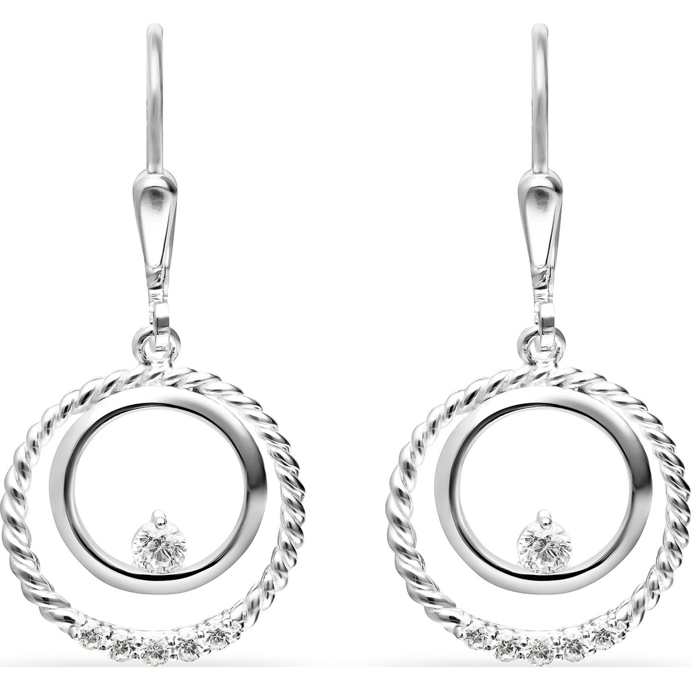 FAVS Boucles d'oreilles 925 Argent Boucles d'oreilles