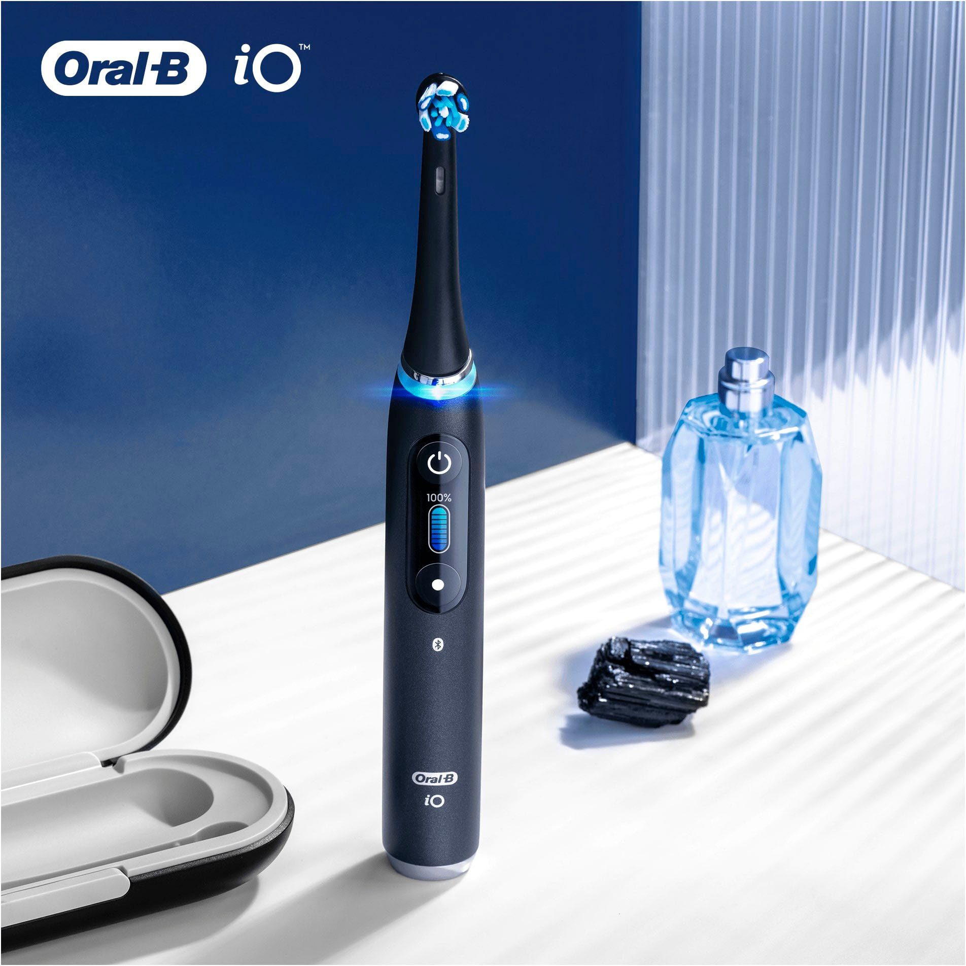 Oral-B Aufsteckbürsten iO Ultimative Reinigung BLACK, iO Technologie
