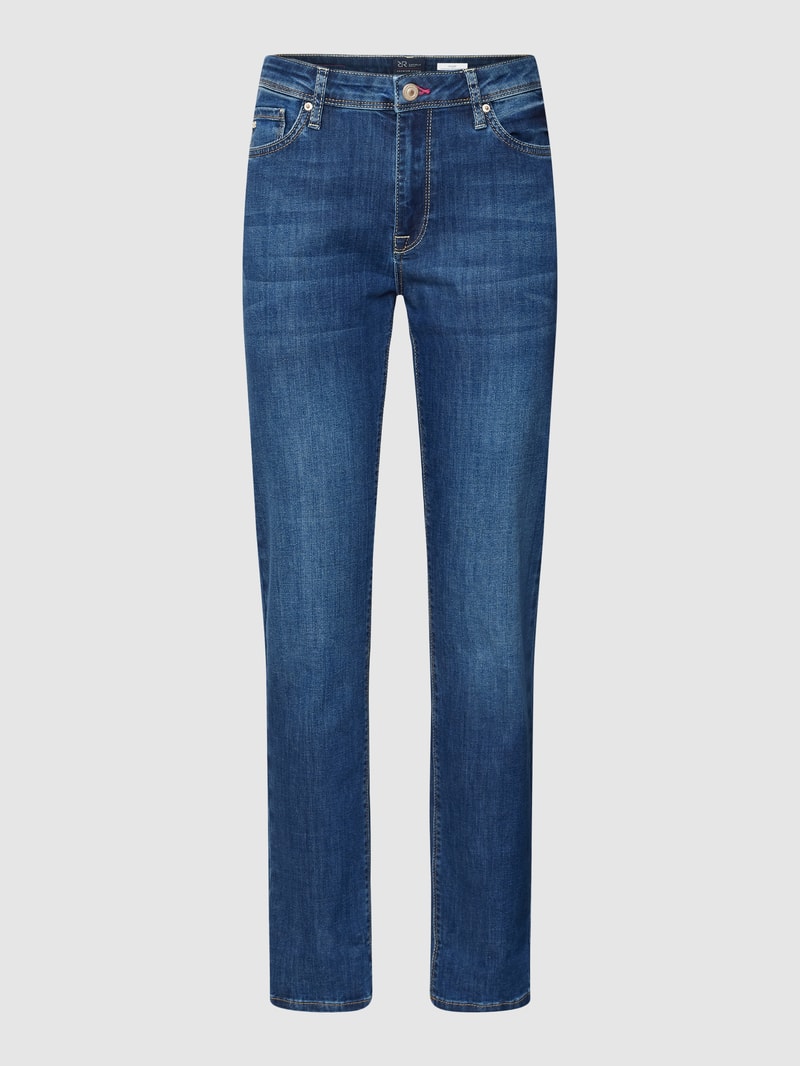 Jeans im 5-Pocket-Design Modell 'LEYLE' in blau