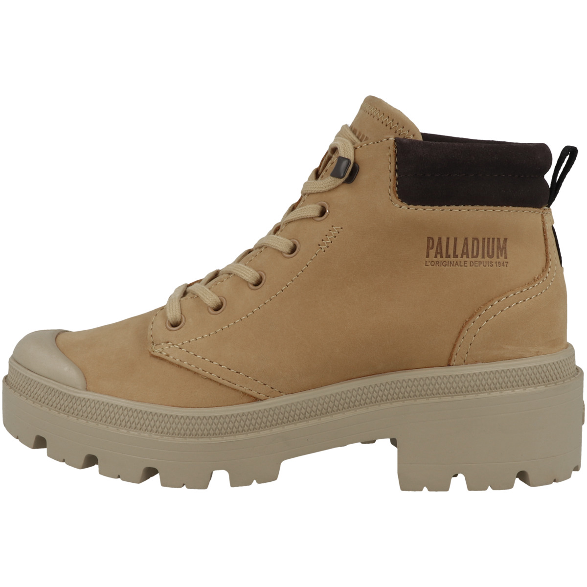 Palladium Pallabase Lo Cuff Schnürboots gelb