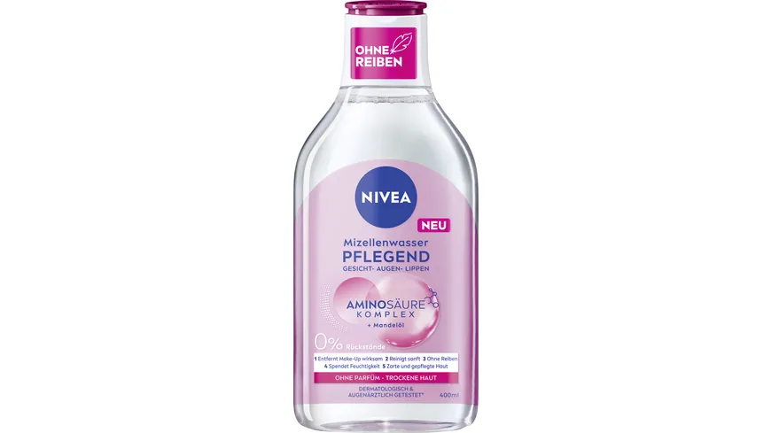 NIVEA Mizellenwasser Pflegend 400 ml