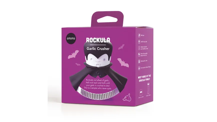 OTOTO Knoblauchreibe Rockula
