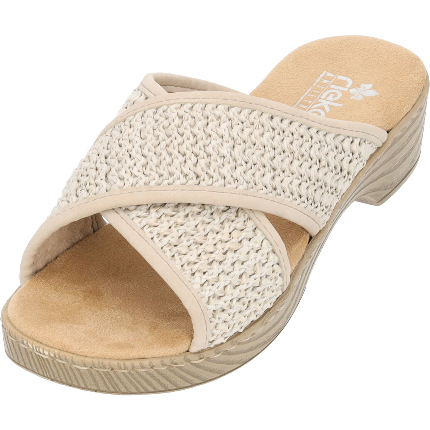 Rieker 62288, Pantoletten, Damen, Beige