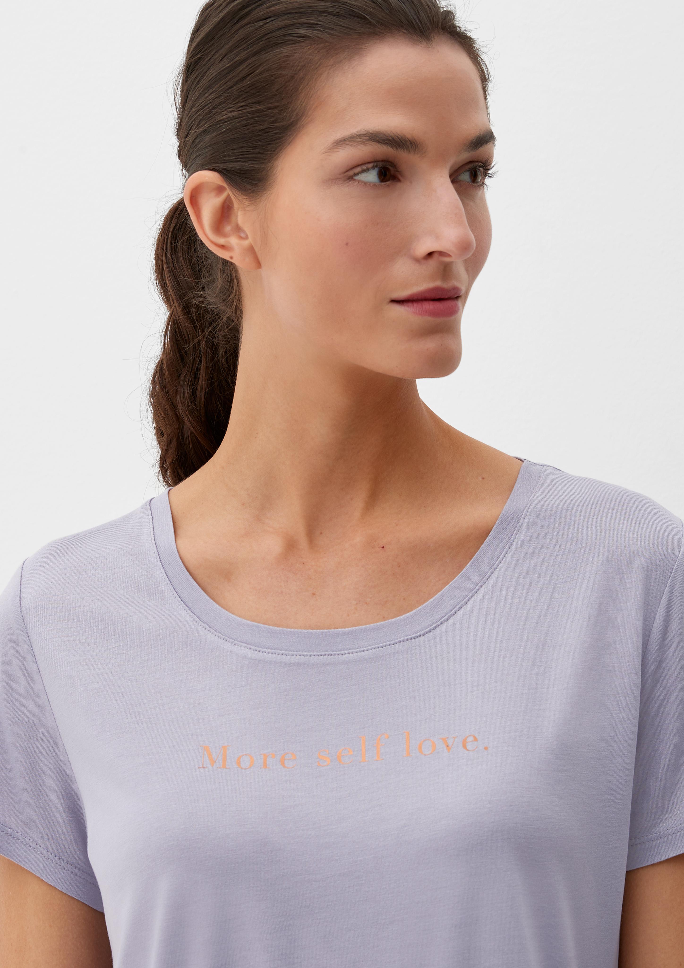 Pyjama mit Schriftprint  6006010-10W3