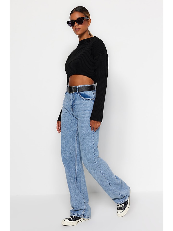 trendyol Jeans - Comfort fit - in Blau günstig kaufen