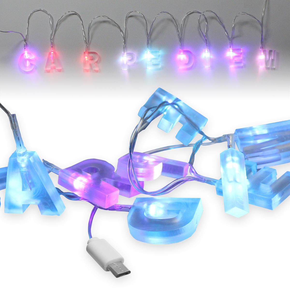 Fontastic LED Ladekabel USB Typ-C 1,2m