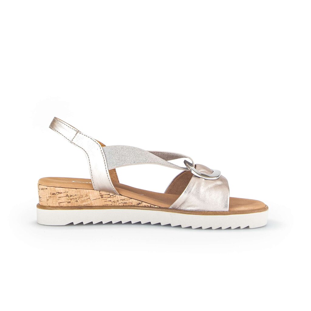 Gabor comfort Keilsandalette gold