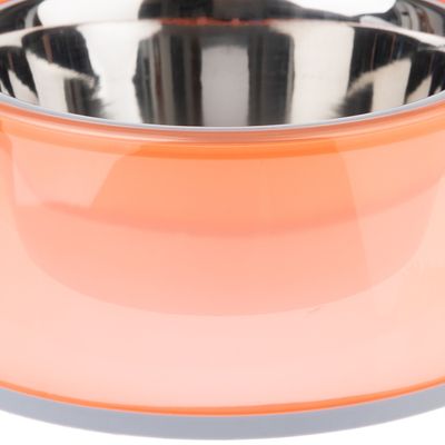 TIAKI Anti-Rutsch-Napf, transparent orange