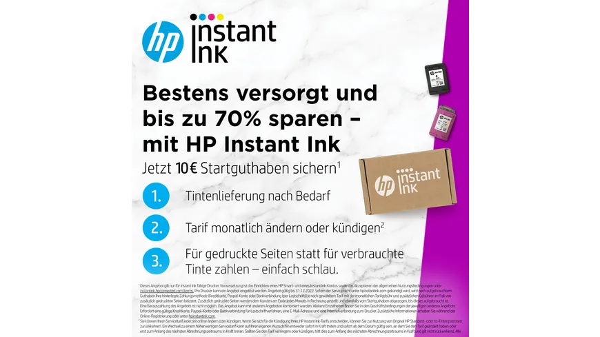 hp 303 2er-Pack Schwarz & Cyan/Magenta/Gelb Original Tintenpatronen 3YM92AE