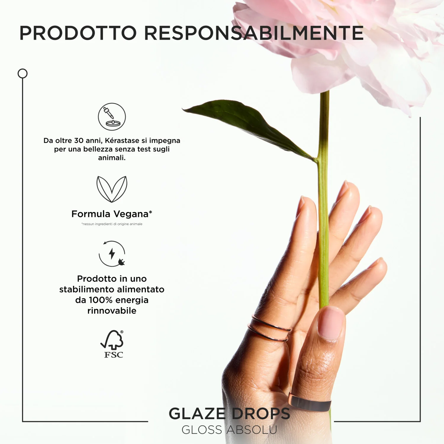Picături Gloss Absolu Glaze - Ulei de păr pentru coafat și finisare, Ulei de păr
