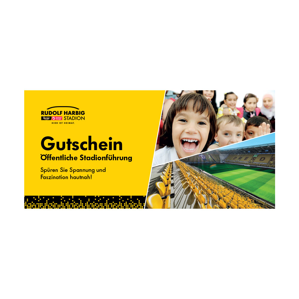 GUTSCHEIN Öffentliche Stadionführung