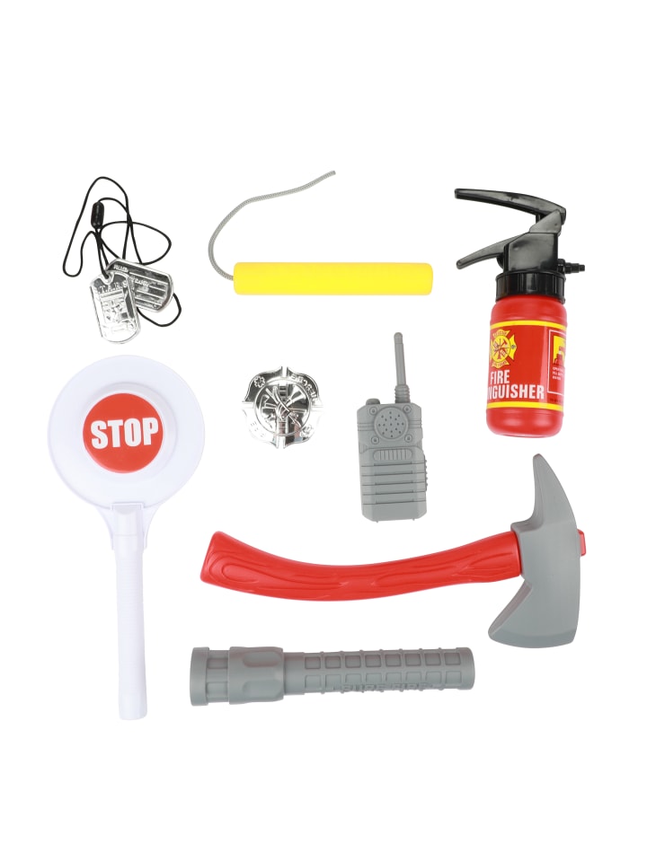 Toi-Toys Toi-Toys - FIRE FIGHTER großes Feuerwehr Set (8-telig) in mehrfarbig günstig kaufen onesize