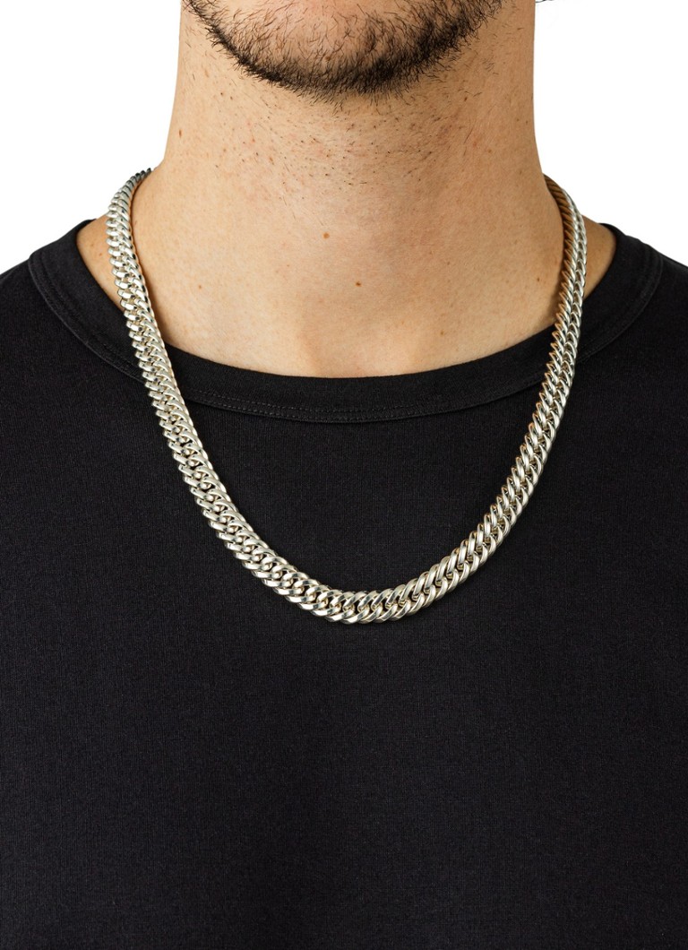 Colier cu lanț de argint XS cu Buddha