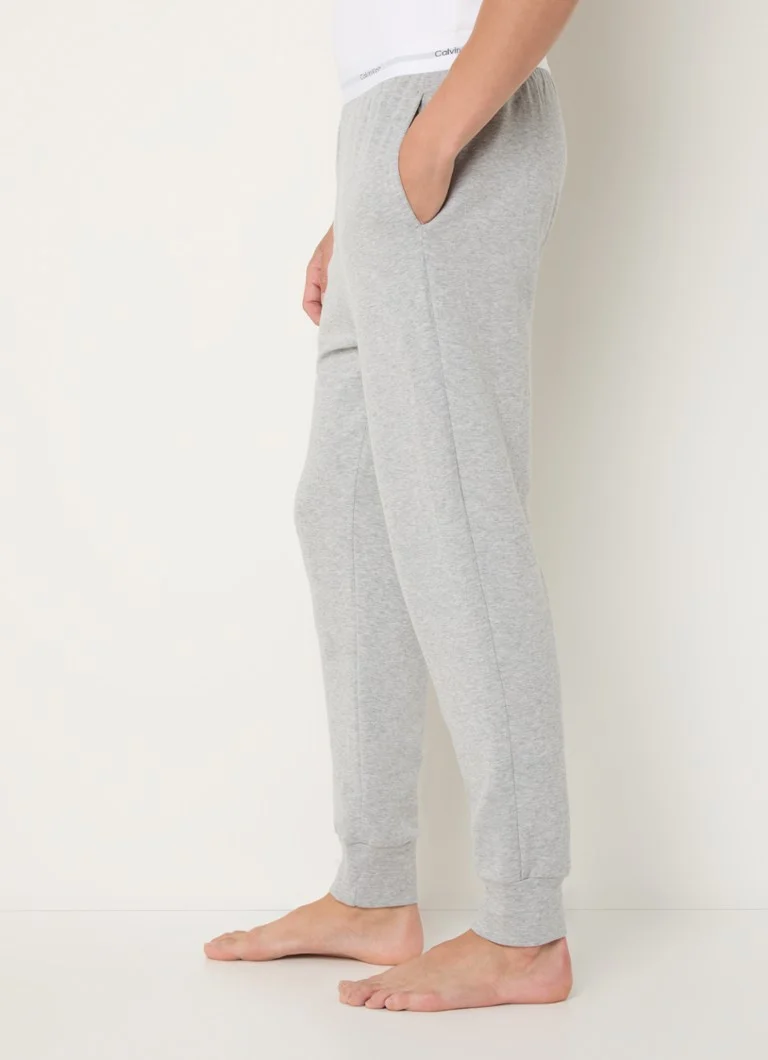 Calvin Klein Tapered fit lounge pants with logo band