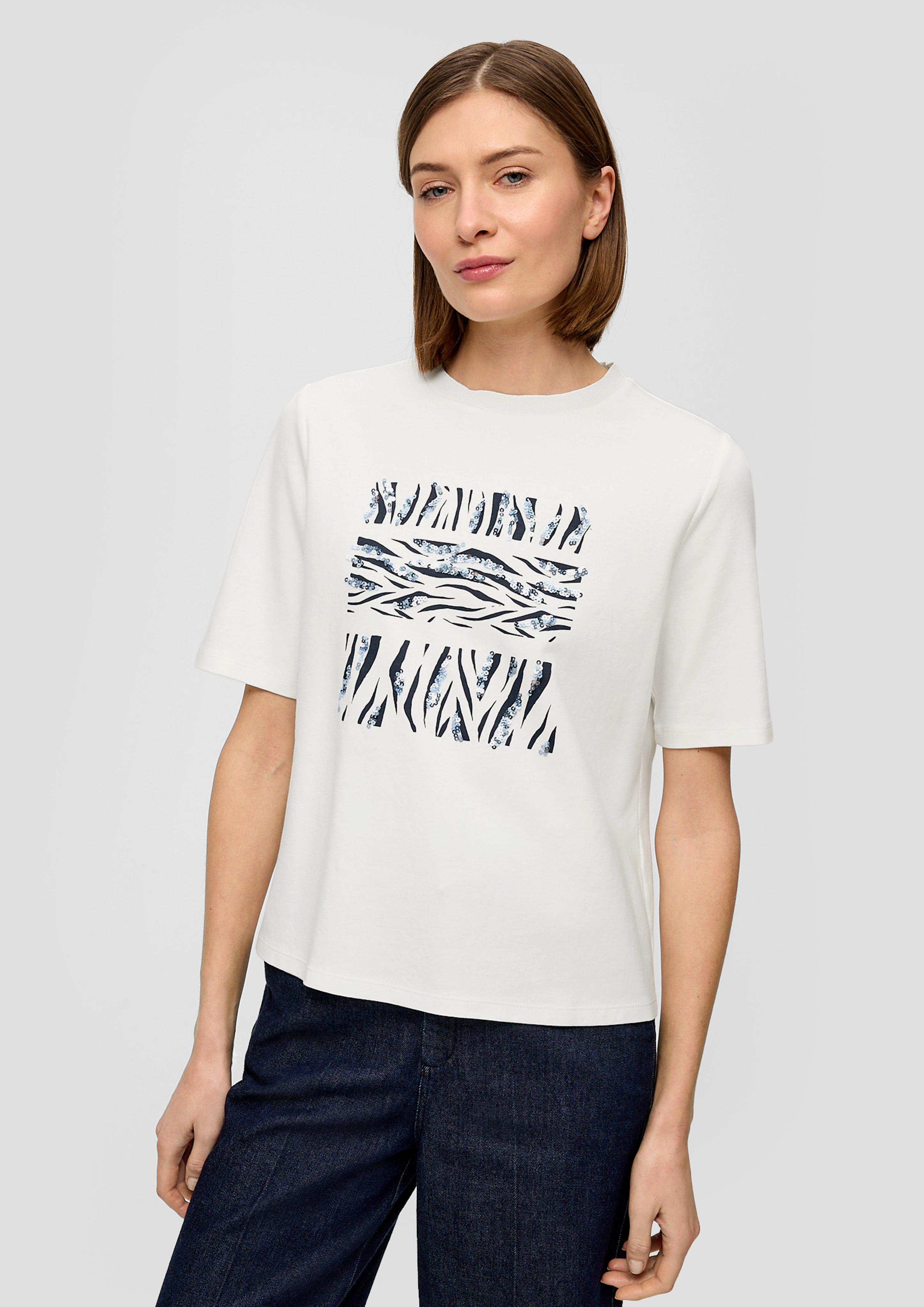 T-Shirt mit All-over-Print  2142230-02D3