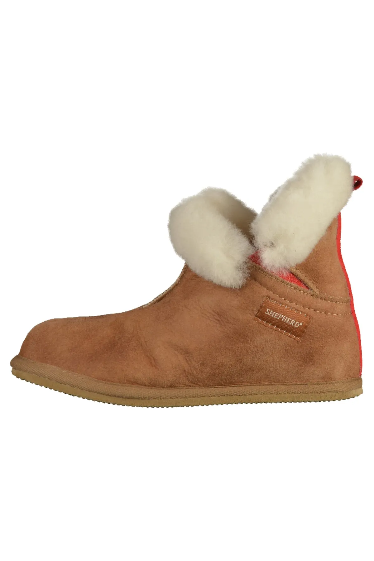 shepherd  Hausschuh - Braun - Flacher Absatz